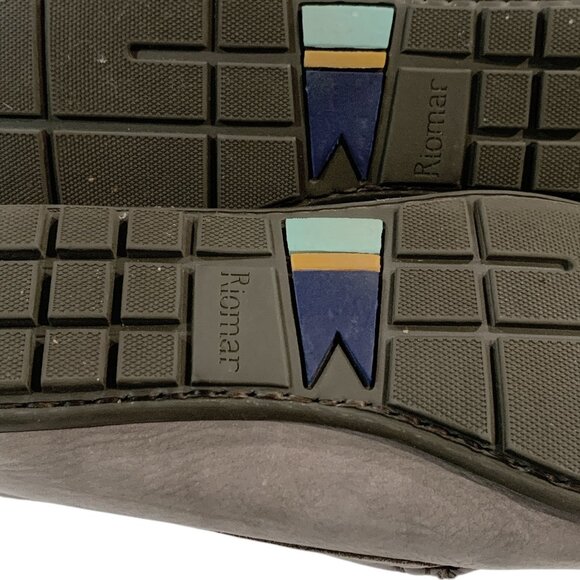 Riomar Hemingway Deck Driver- Slip-On Gray Men's Shoes 11 - Picture 12 of 13